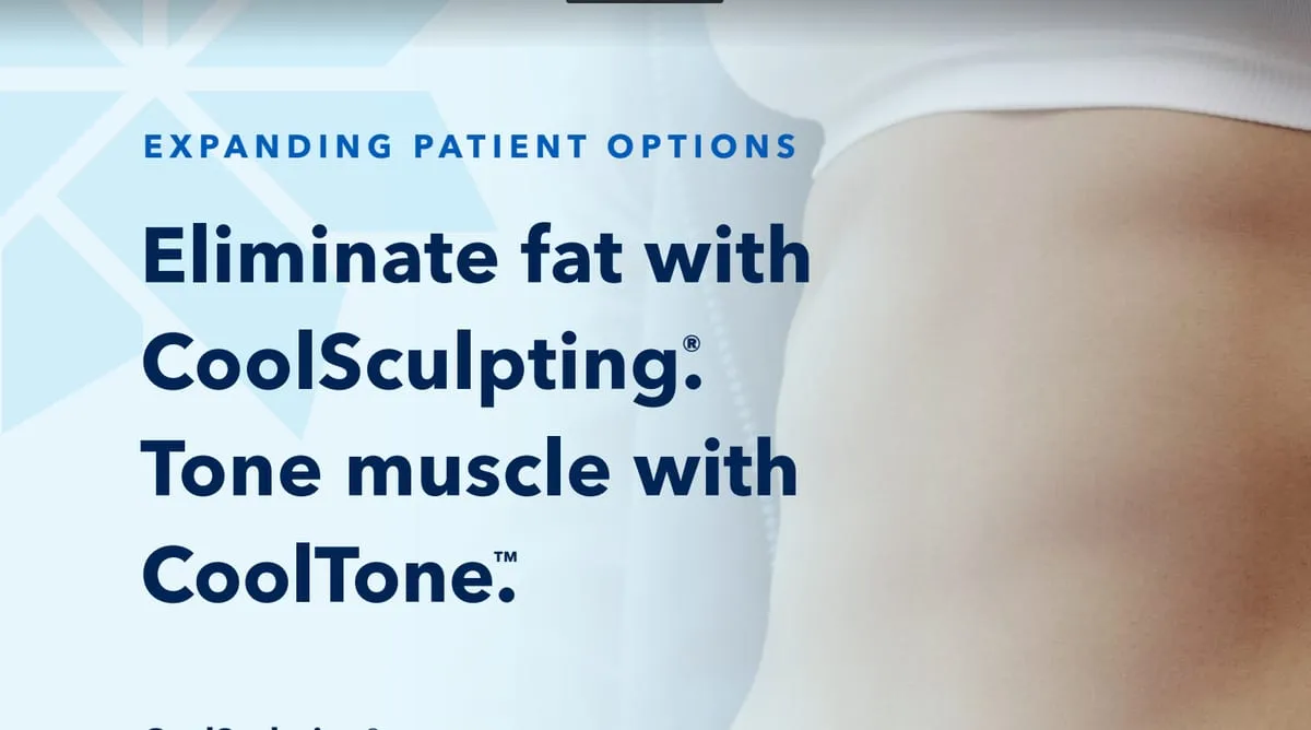 CoolTone by CoolSulpting is introducing CoolToneSculpting. Fat First, Muscle Second.